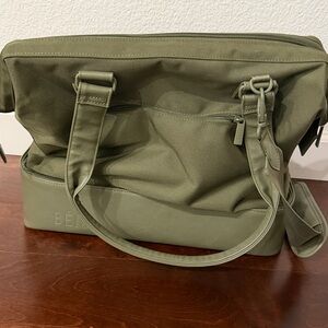 Olive Green Beis Mini Weekender Bag
